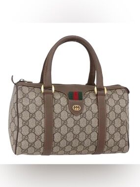 Gucci GG Supreme Boston Bag-Vintage